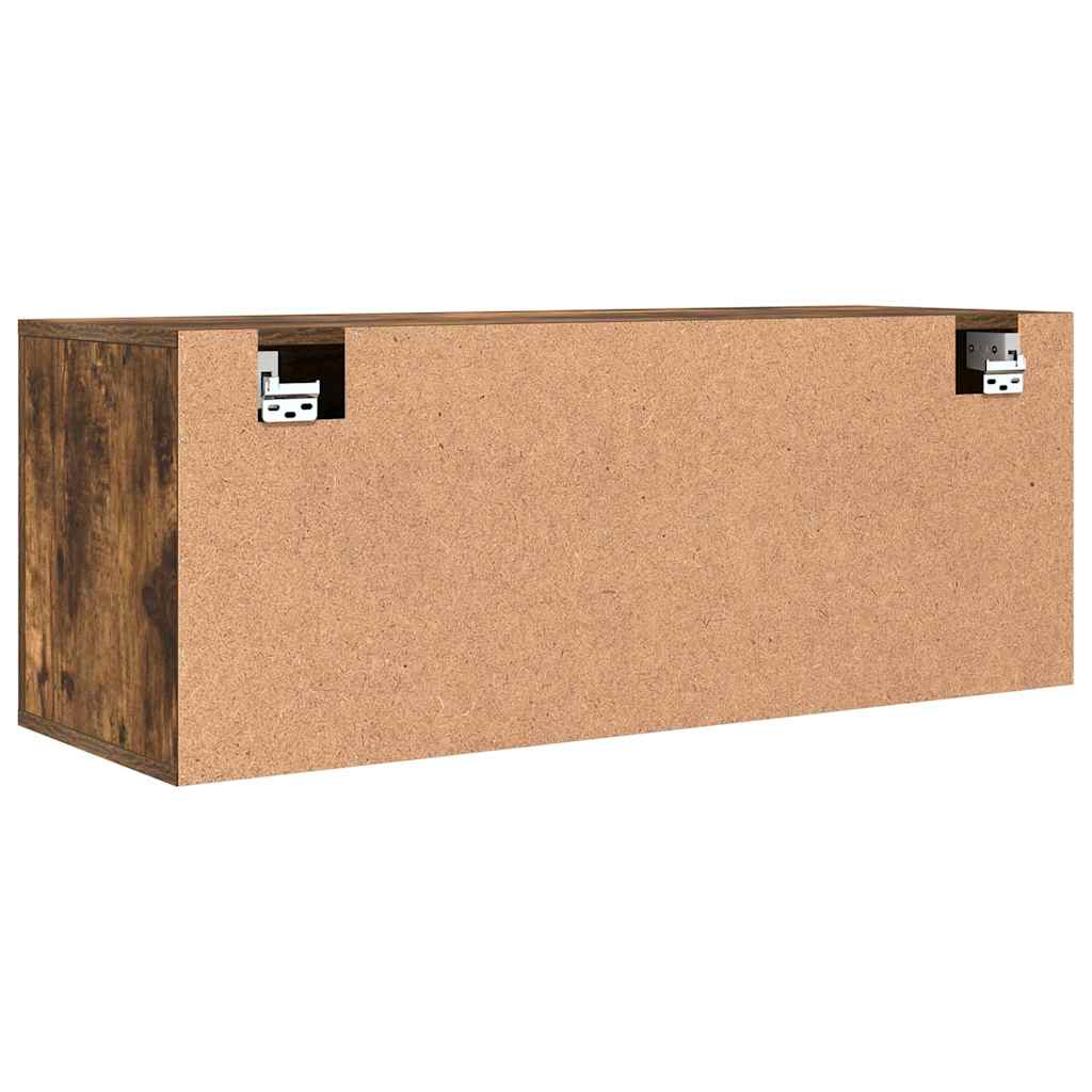 Spintelė batams, dūminio ąžuolo, 100x35x38cm, apdirbta mediena