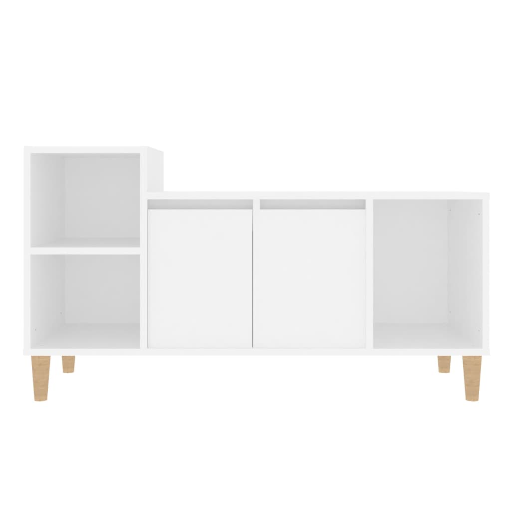 TV cabinet, white, 100x35x55cm, wood