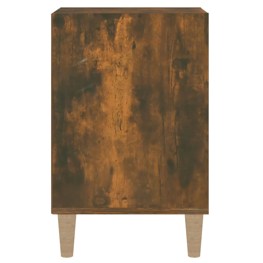 TV cabinet, smoked oak, 100x35x55cm, wood