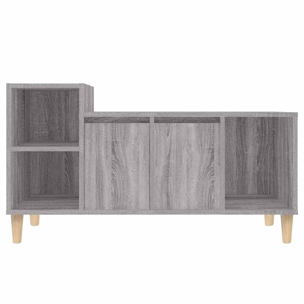 TV skapis, pelēks ozols, 100x35x55cm, koks