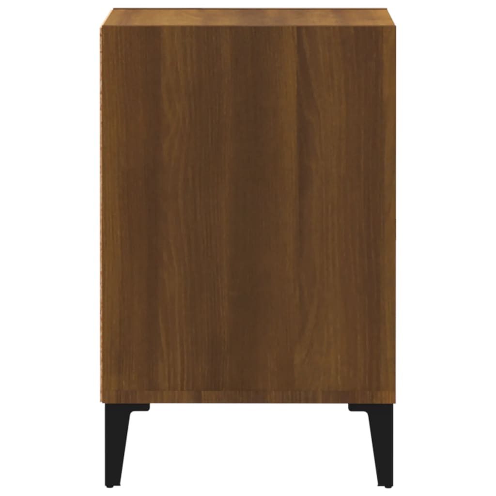 TV cabinet, brown oak, 100x35x55cm, wood