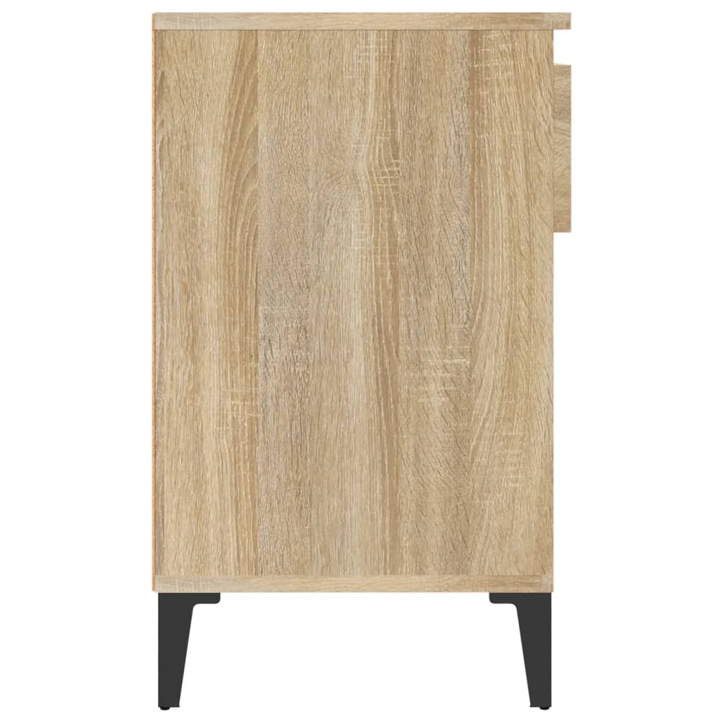Shoe cabinet, oak color, 102x36x60cm, treated wood