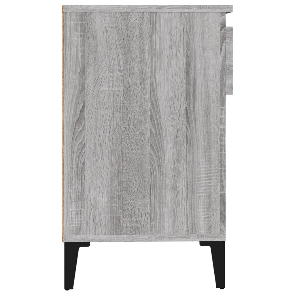 Apavu skapis, pelēks ozols, 102x36x60cm, inženierijas koksne