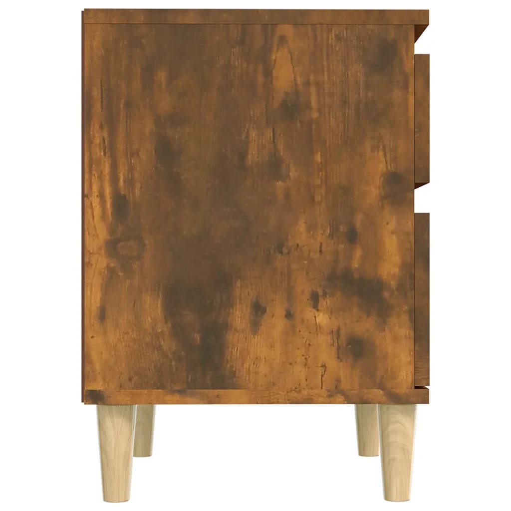 Bedside tables, 2 pcs., smoky oak, 40x35x50cm