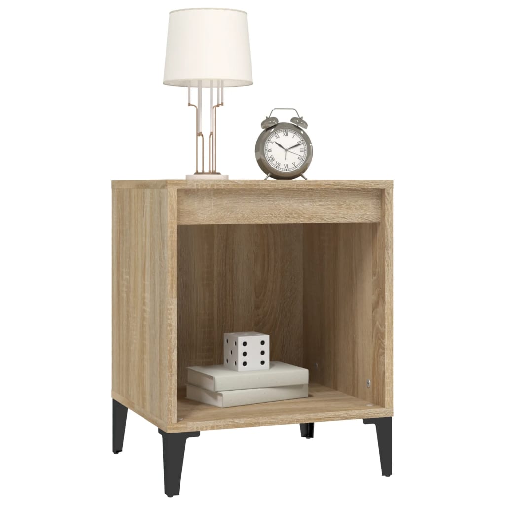 Bedside table, Sonoma oak, 40x35x50cm