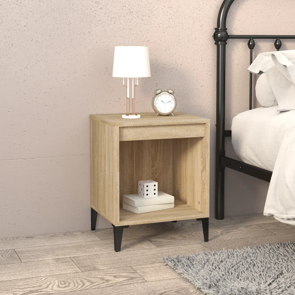 Bedside table, Sonoma oak, 40x35x50cm