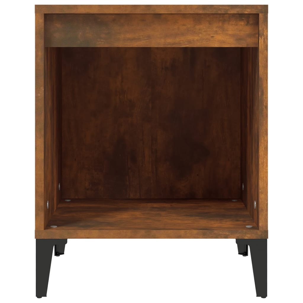 Bedside table, smoky oak color, 40x35x50cm