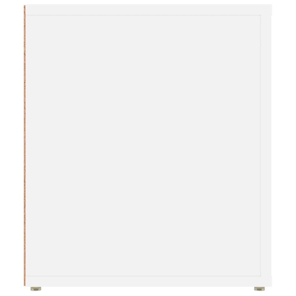 Televizoriaus spintelė, baltos spalvos, 100x35x40cm, mediena