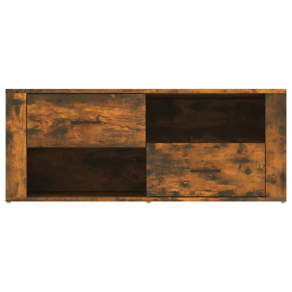 Televizora skapītis, dūmu ozols, 100x35x40cm, koks