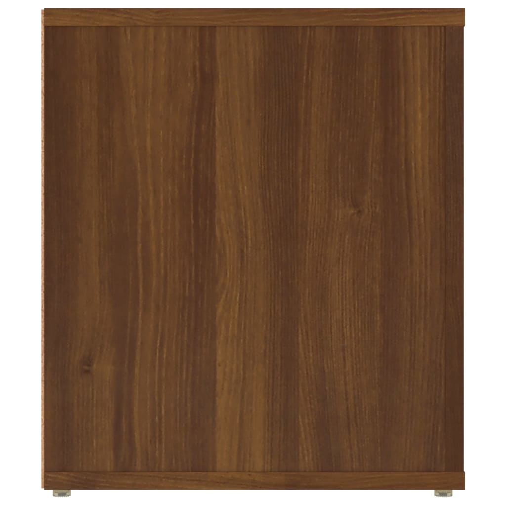 TV cabinet, brown oak, 100x35x40cm, wood