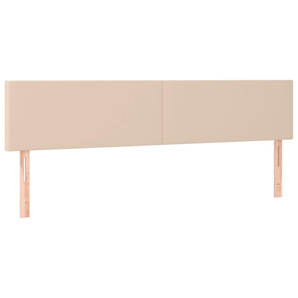 Headboard with LED, cappuccino, 200x5x78/88cm