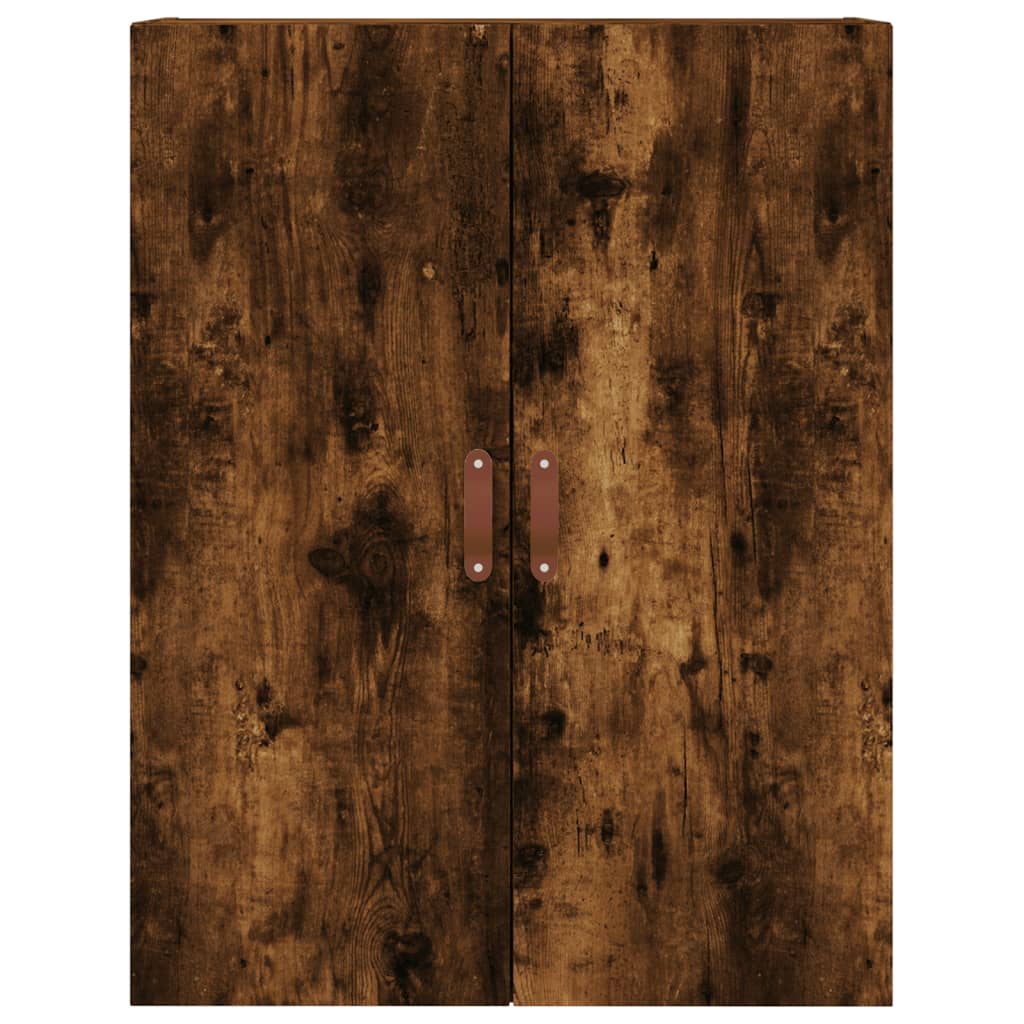 Wall-mounted cabinets, 2 pcs., smoke, 69.5x34x90cm