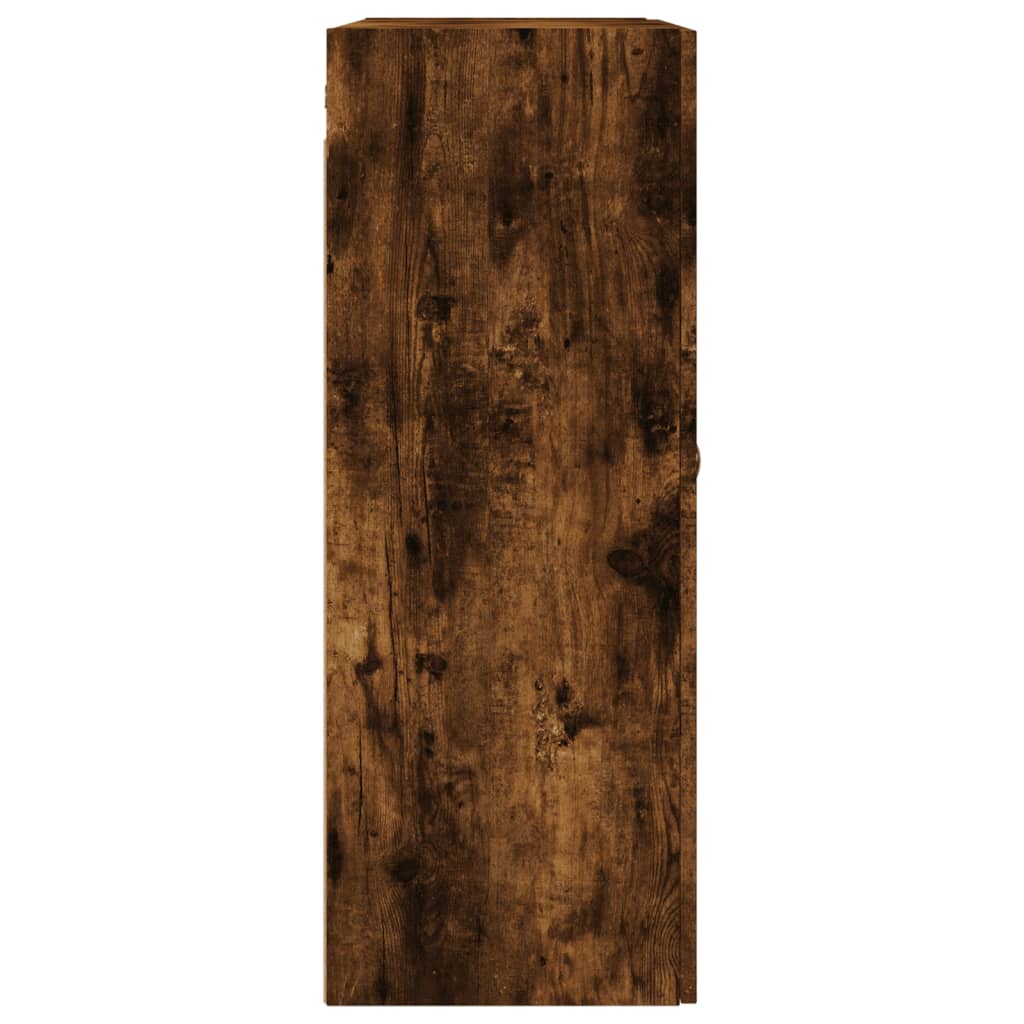 Wall-mounted cabinets, 2 pcs., smoke, 69.5x34x90cm
