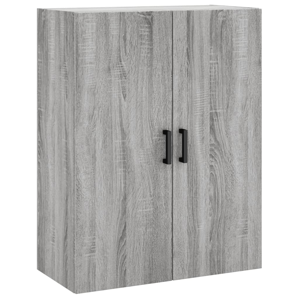 Wall cabinets, 2 pcs., grey, 69.5x34x90cm
