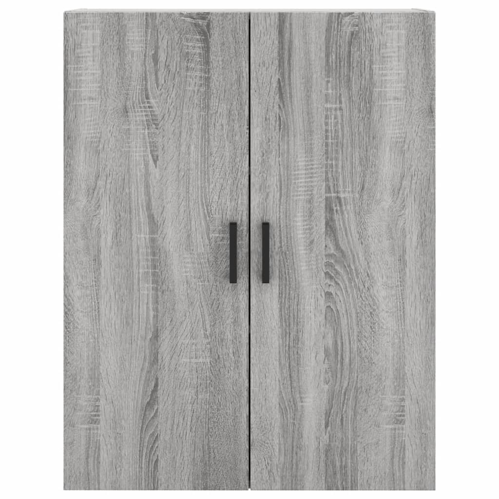 Wall cabinets, 2 pcs., grey, 69.5x34x90cm