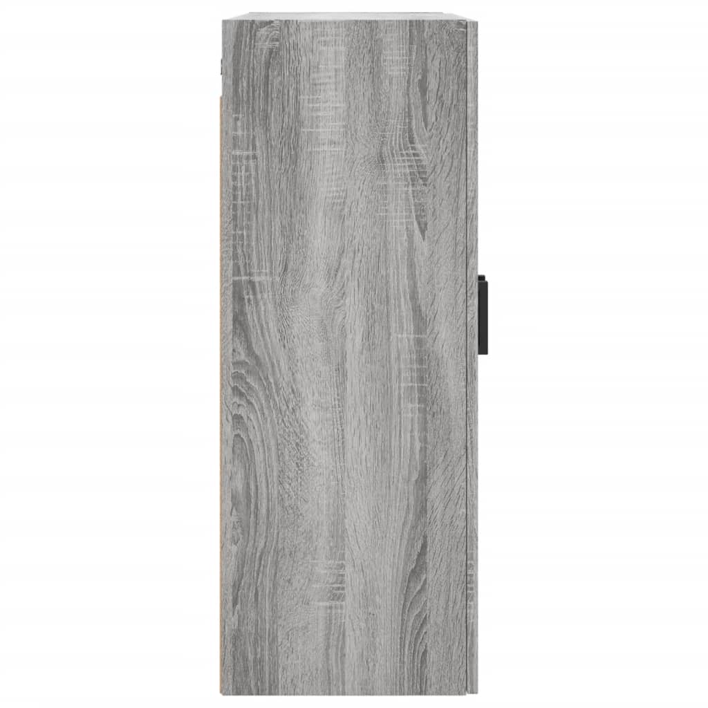 Wall cabinets, 2 pcs., grey, 69.5x34x90cm