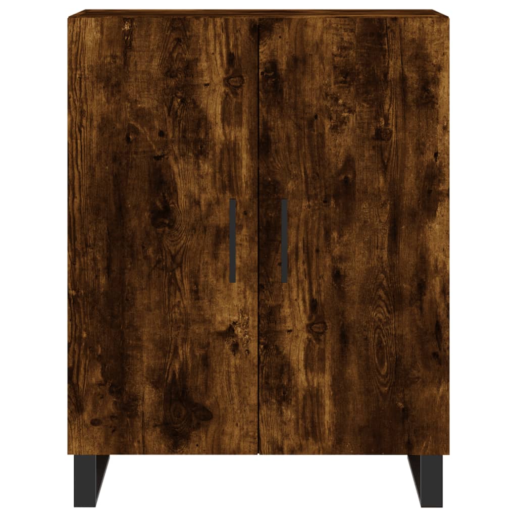 Komoda, dūminio ąžuolo spalvos, 69,5x34x180cm, apdirbta mediena