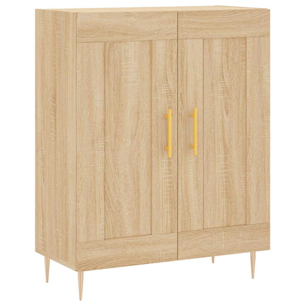Kumode, sonomas ozolkoka krāsā, 69,5x34x180cm, apstrādāta koksne