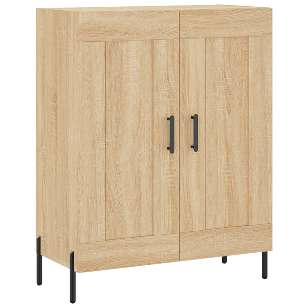 Chest of drawers, Sonoma oak, 69.5x34x180cm, engineered wood
