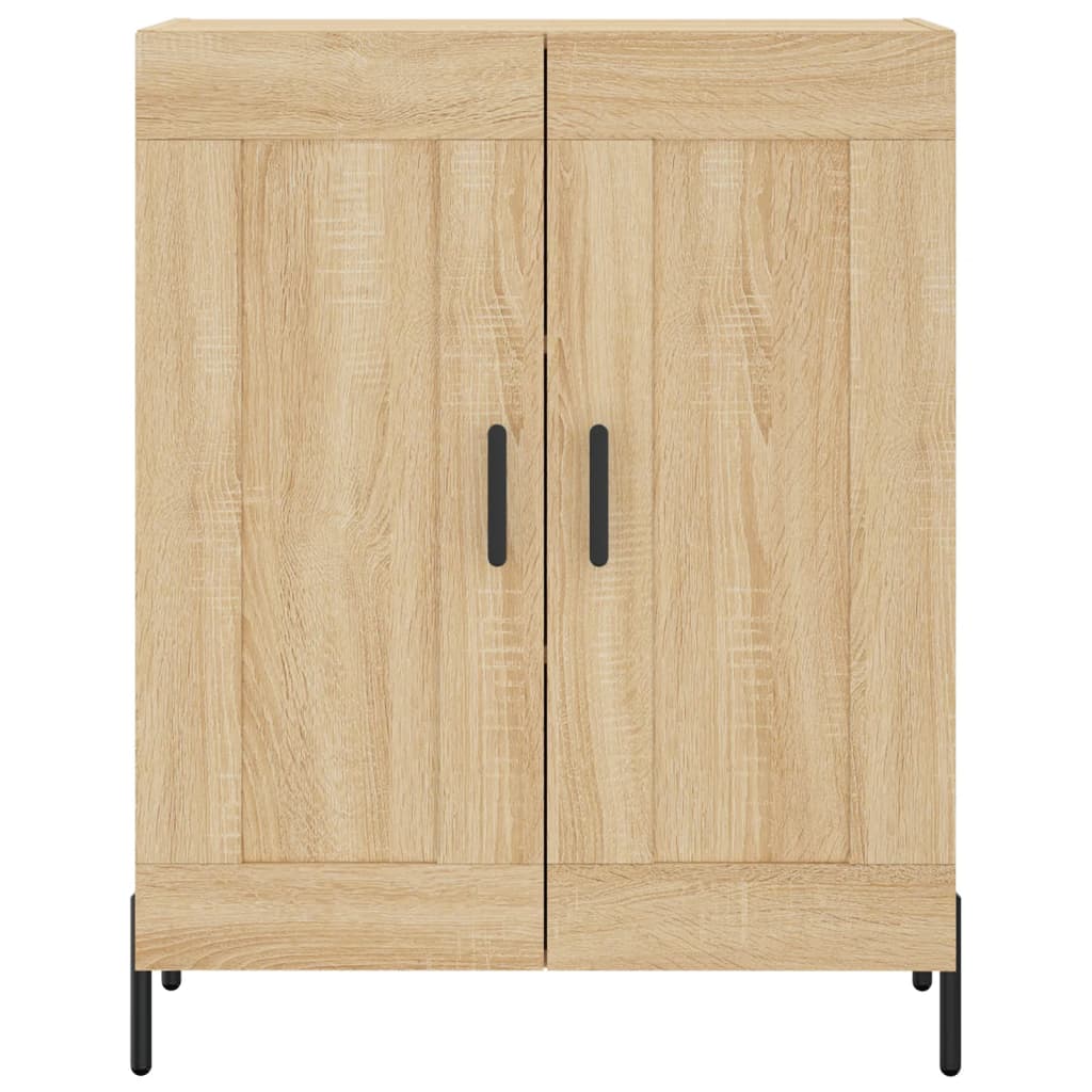 Chest of drawers, Sonoma oak, 69.5x34x180cm, engineered wood
