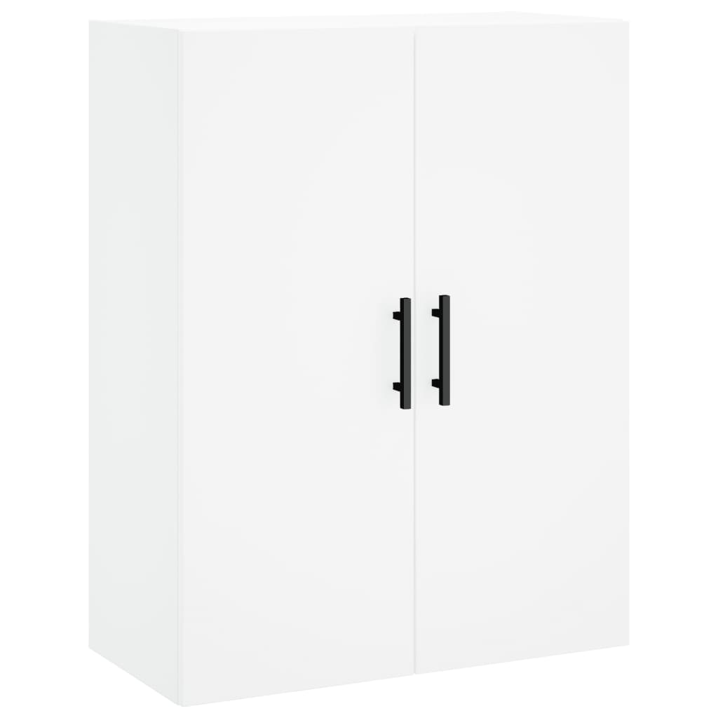 Kumode, balta, 69,5x34x180cm, apstrādāta koksne