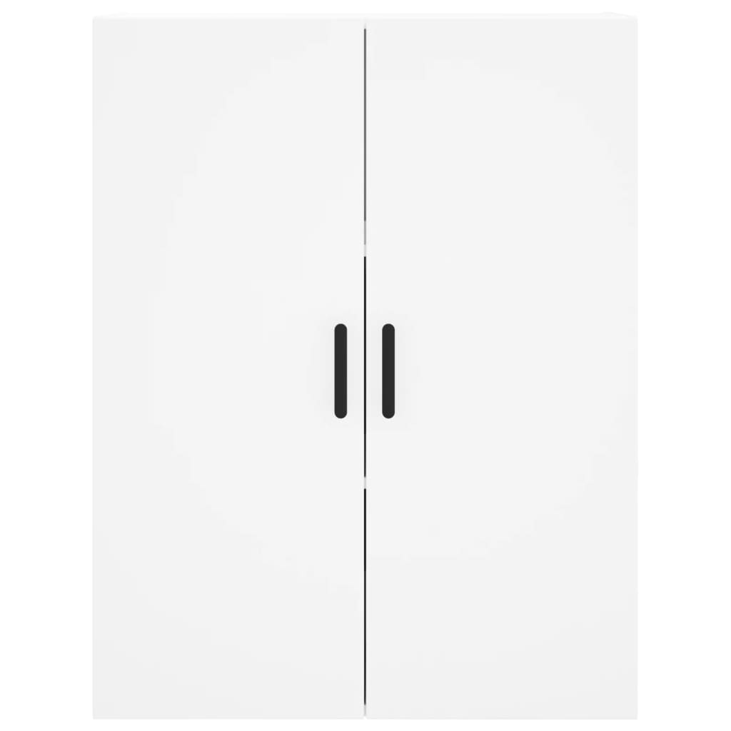 Chest of drawers, white, 69.5x34x180cm, engineered wood