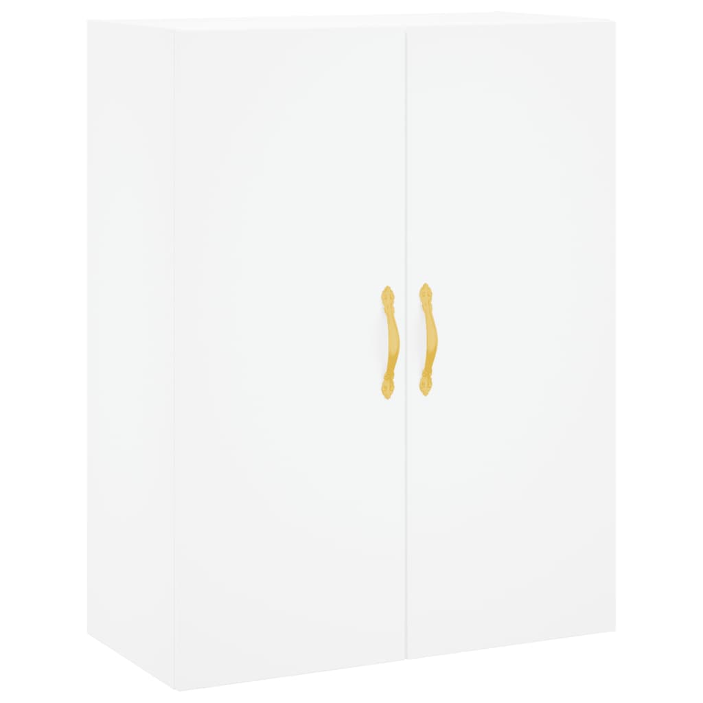 Kumode, balta, 69,5x34x180cm, apstrādāta koksne