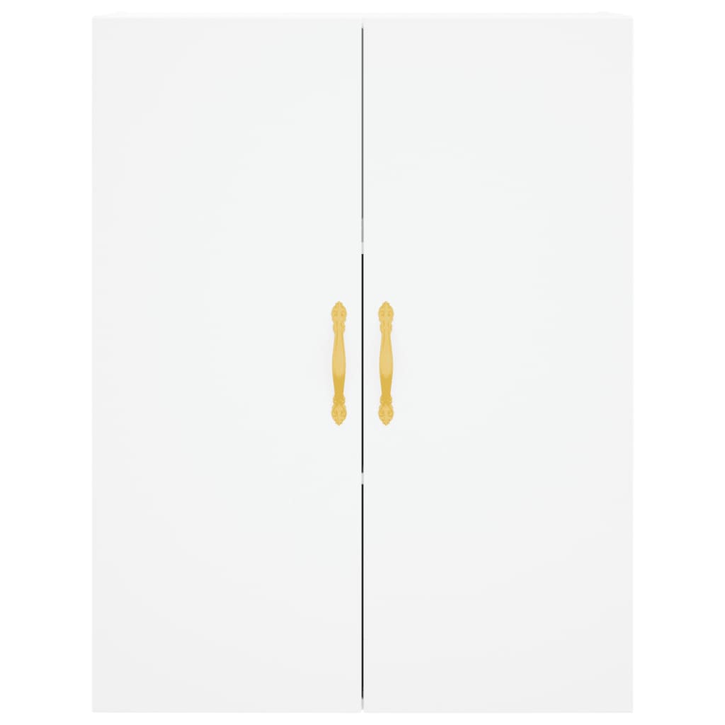 Kumode, balta, 69,5x34x180cm, apstrādāta koksne