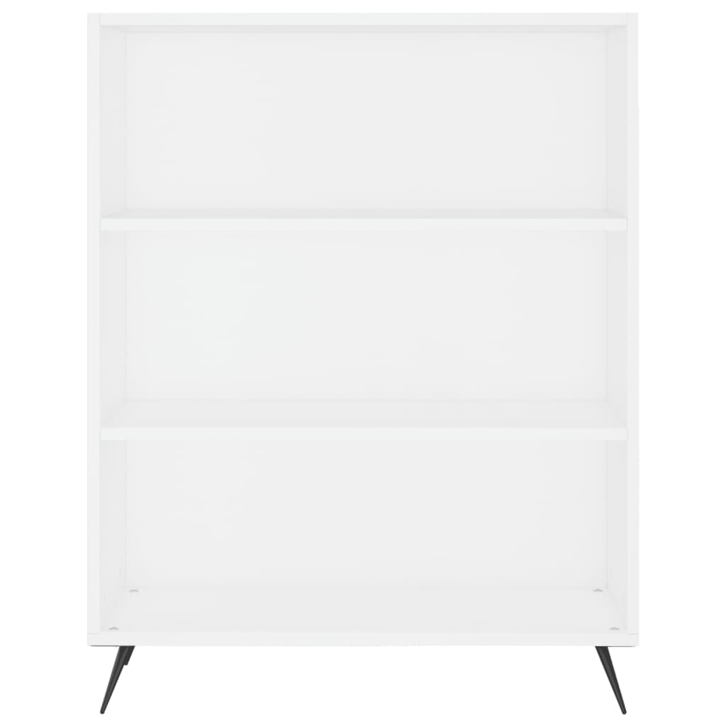 Komoda, baltos spalvos, 69,5x34x180cm, apdirbta mediena