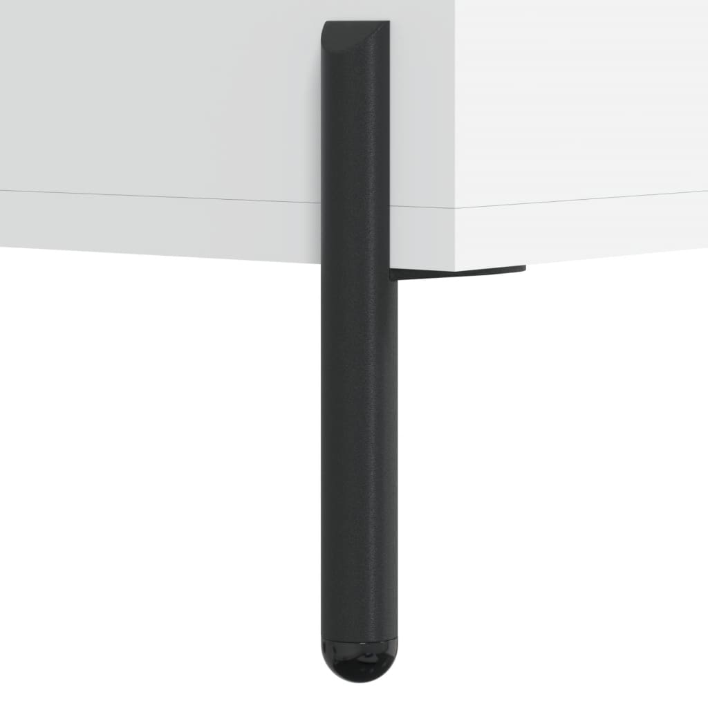 Kumode, balta, 69,5x34x180cm, apstrādāta koksne