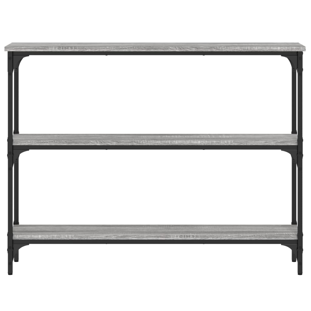 Console Table IANNA VII, Oak Wood, Grey