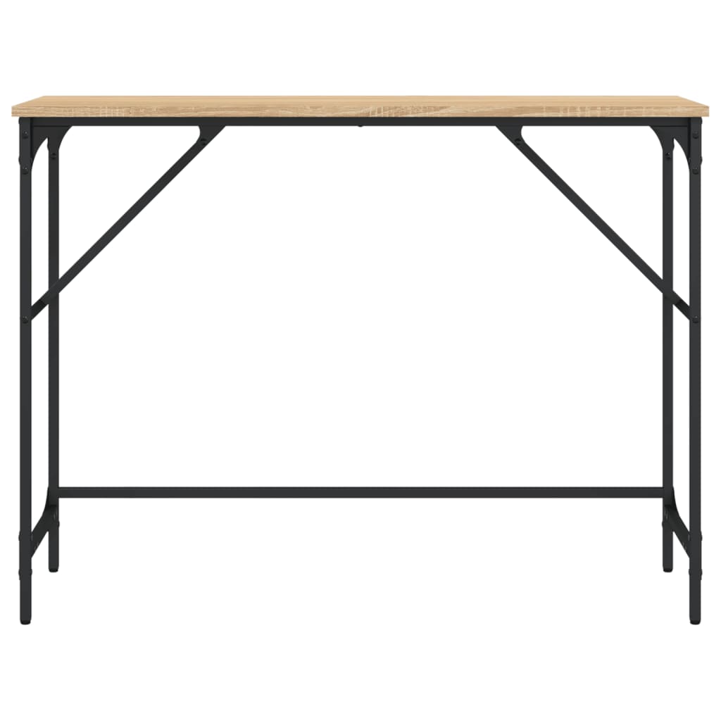 Console table INGRID, oak wood