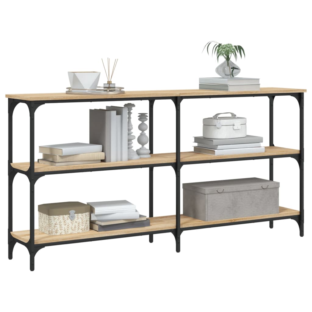 Console table JENNA, oak wood