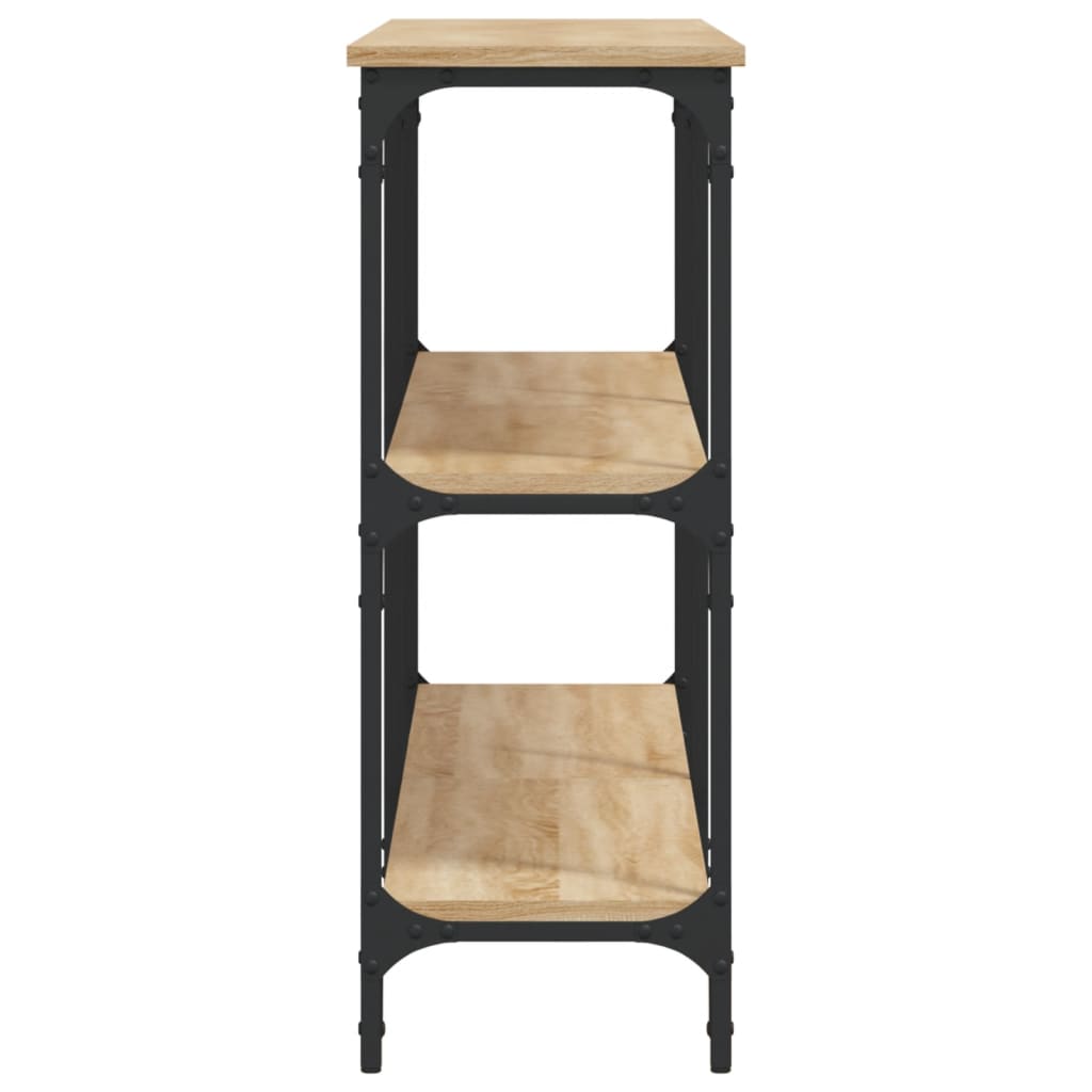Console table JENNA, oak wood