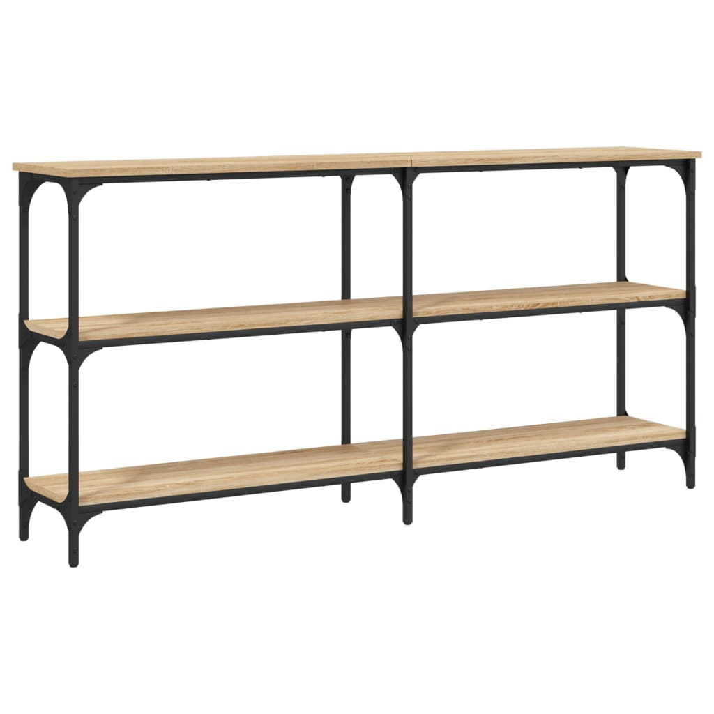 Console table JENNA, oak wood
