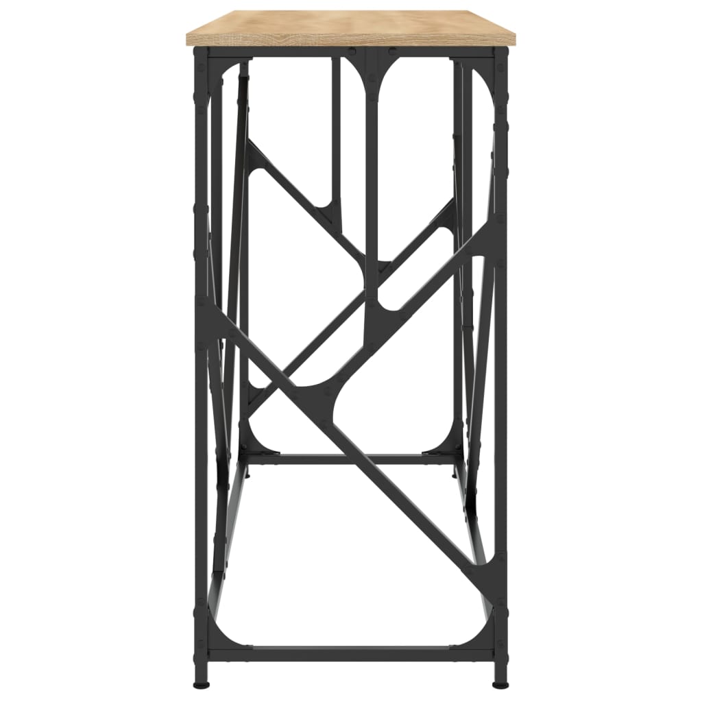 Console table JEREMY I, oak wood