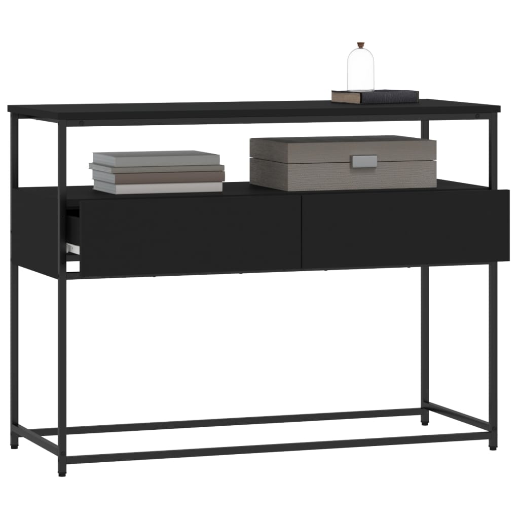 Konsolinis staliukas JIMMY VIII, juodas