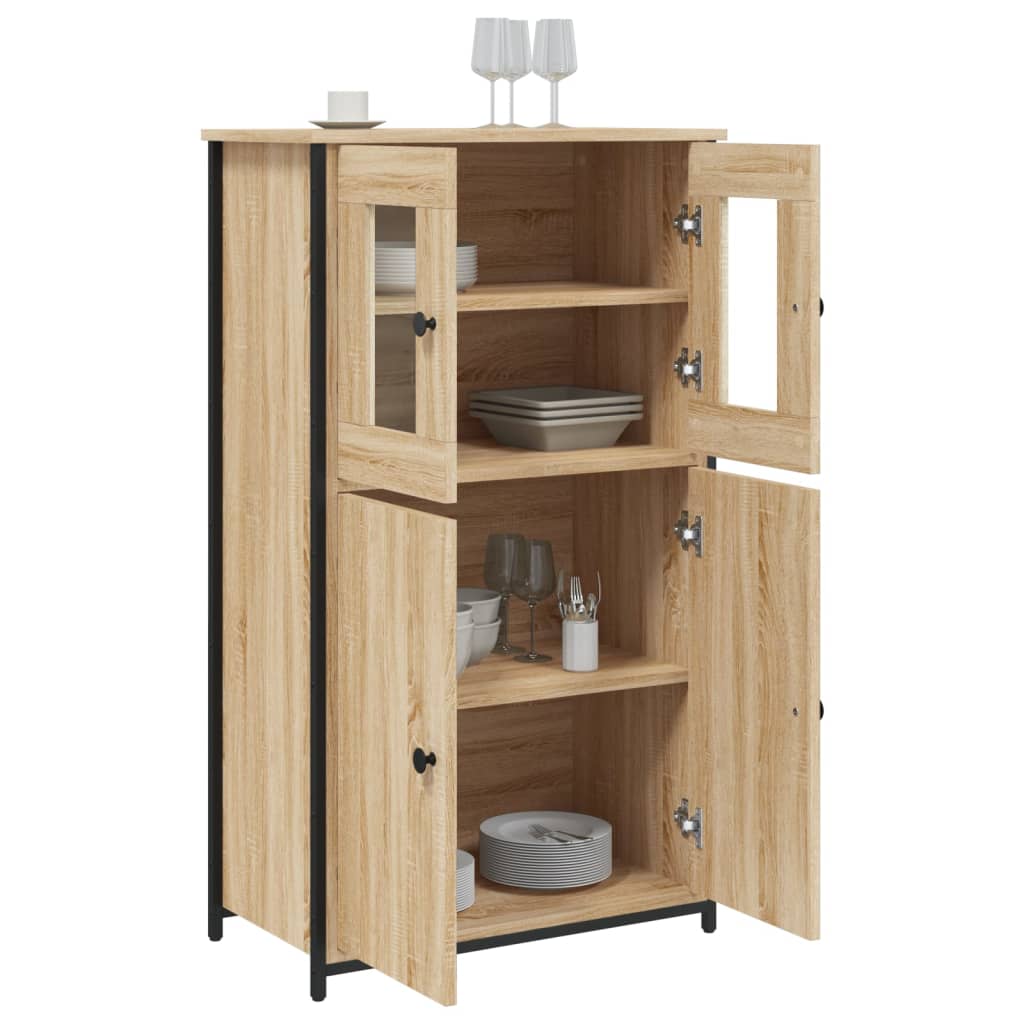 Kumode, ozolkoka sonoma krāsa, 62x32x106,5cm, apstrādāta koksne