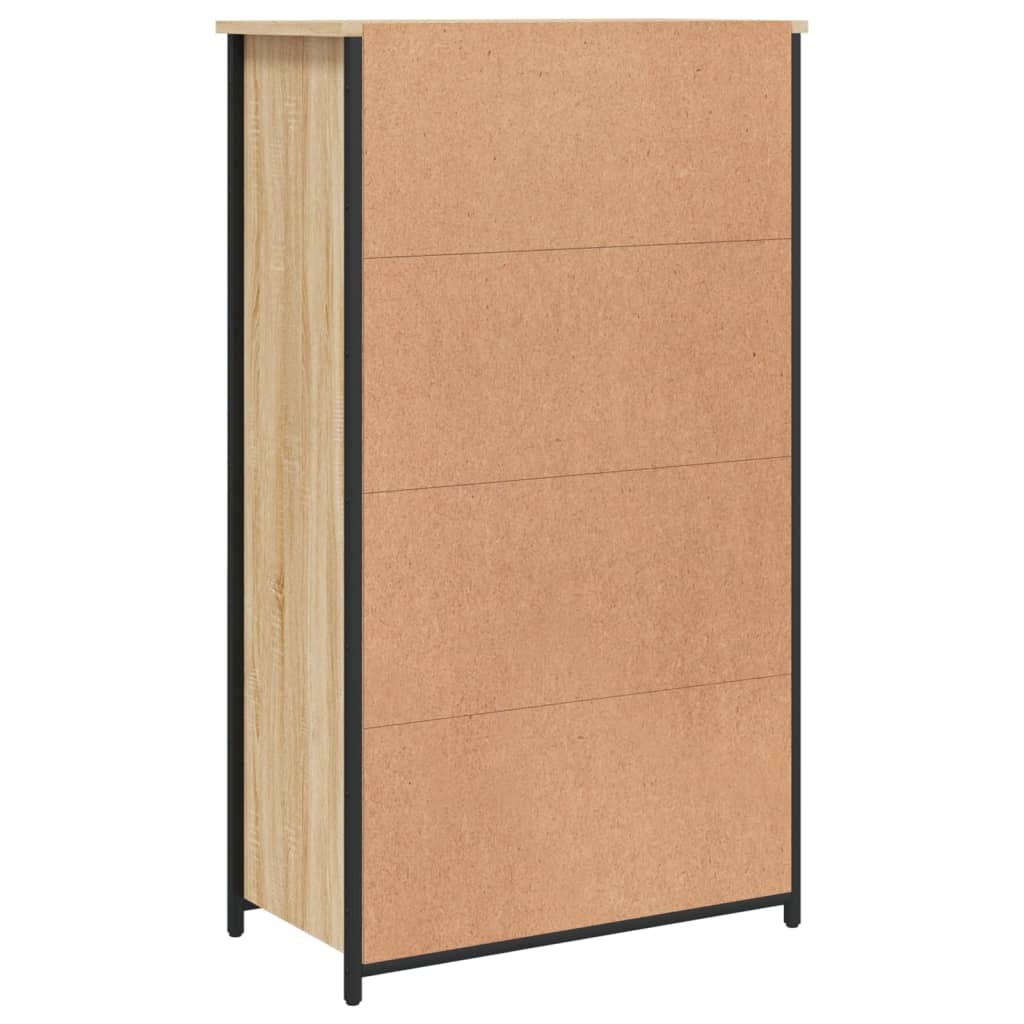 Kumode, ozolkoka sonoma krāsa, 62x32x106,5cm, apstrādāta koksne