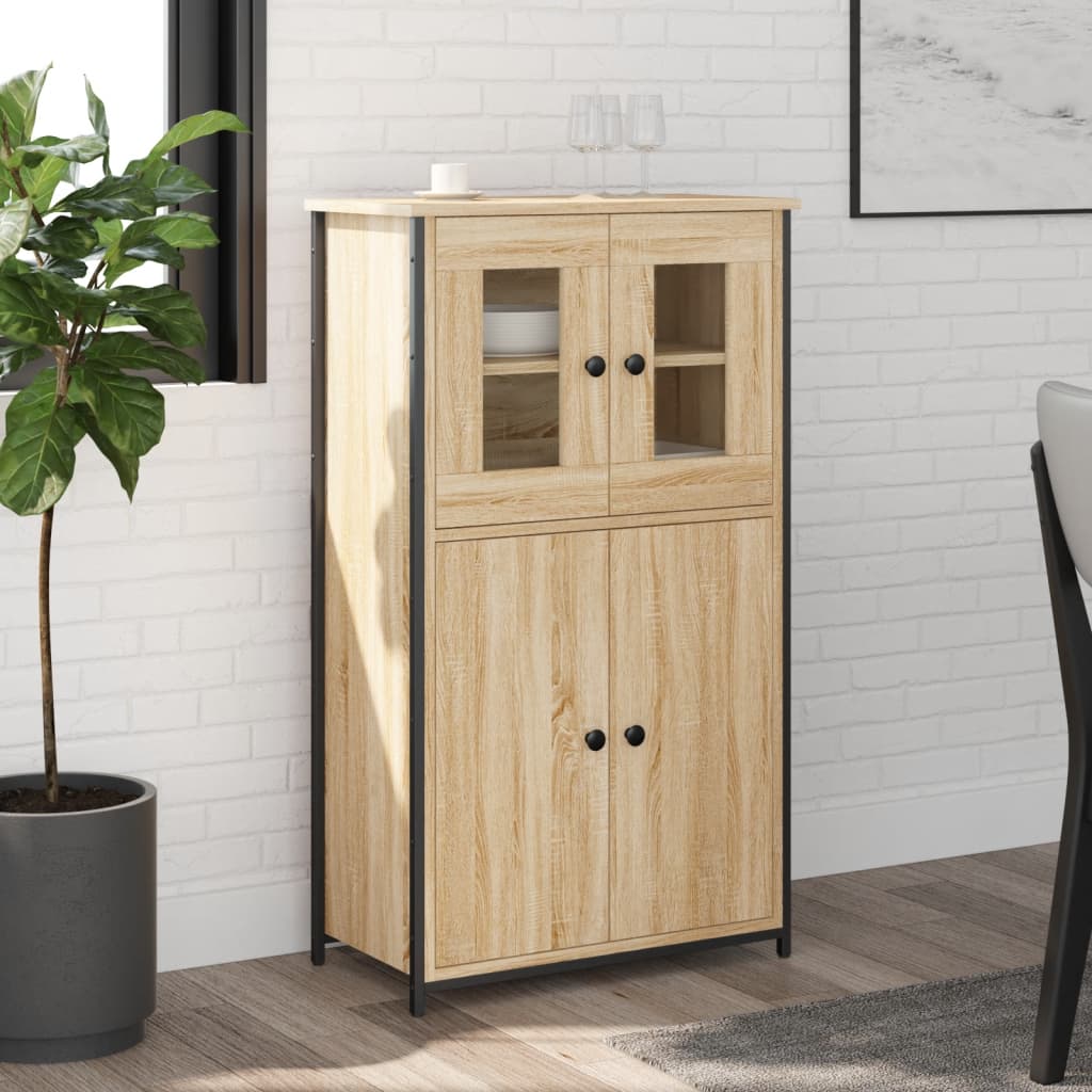 Kumode, ozolkoka sonoma krāsa, 62x32x106,5cm, apstrādāta koksne