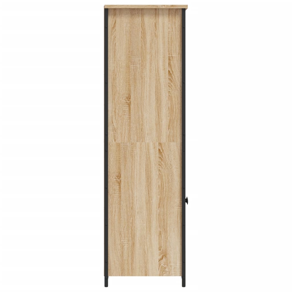 Kumode, sonomas ozolkoka krāsa, 62x36x121,5cm, apstrādāta koksne