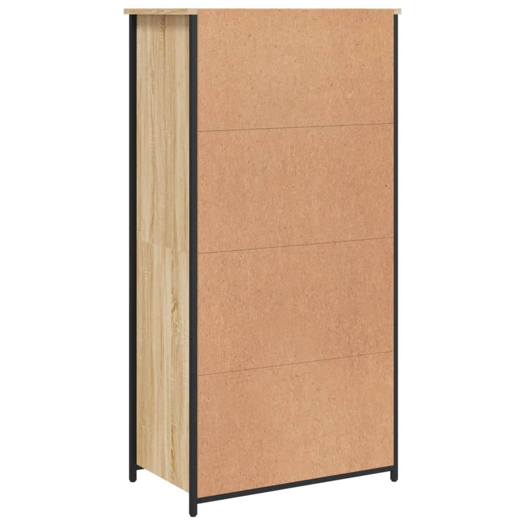 Kumode, sonomas ozolkoka krāsa, 62x36x121,5cm, apstrādāta koksne