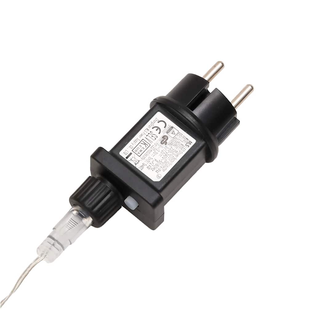 Kalėdų žvaigždė su LED ICEFALL, baltas, 100cm