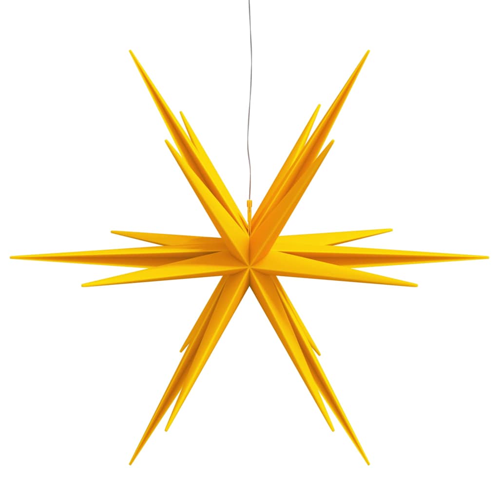 Kalėdinis šviestuvas su LED ICEFALL, geltonas, 100cm, sulankstomas