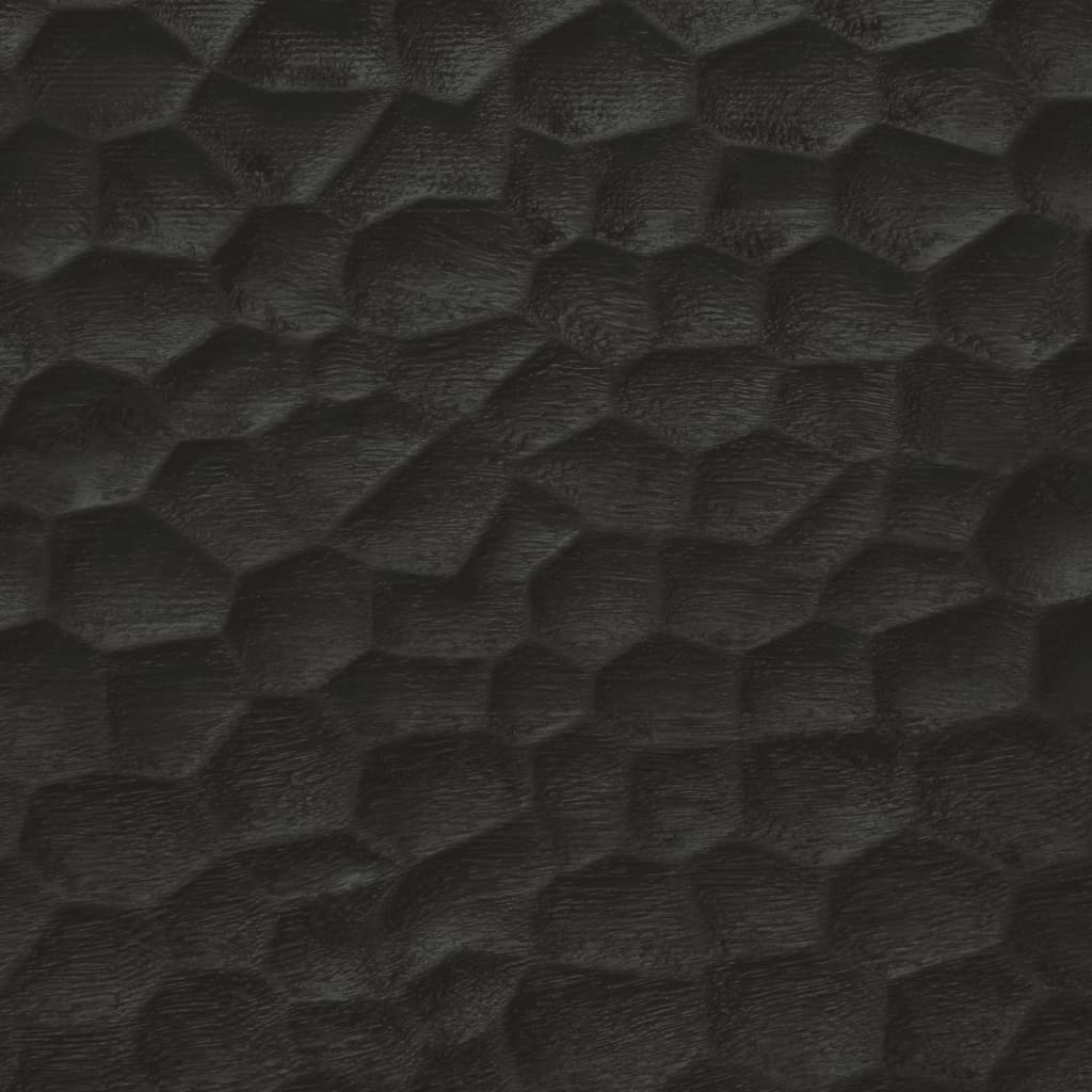 Televizora skapītis, melns, 70x33x46cm, mango masīvkoks