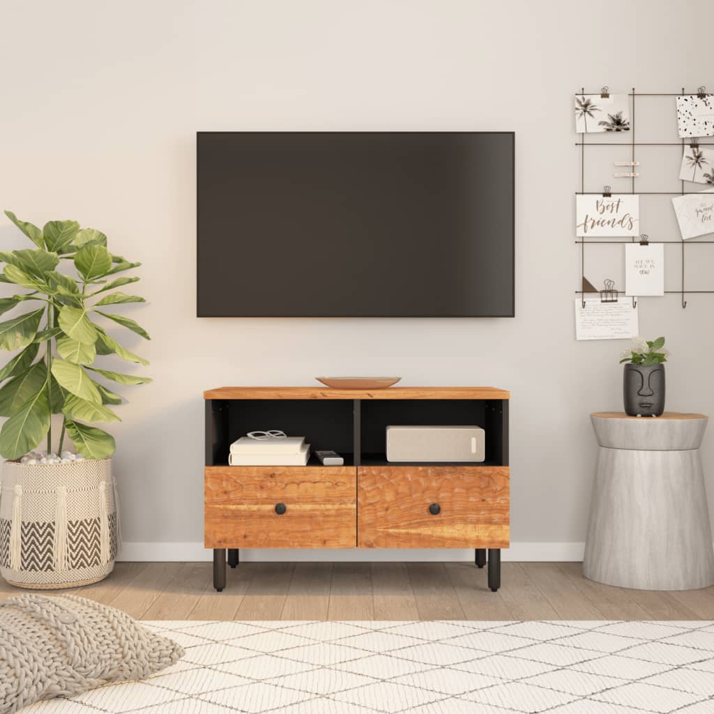 TV cabinet, 70x33x46cm, solid acacia wood