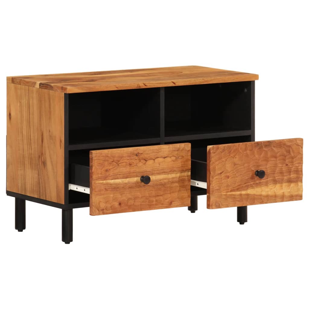TV cabinet, 70x33x46cm, solid acacia wood