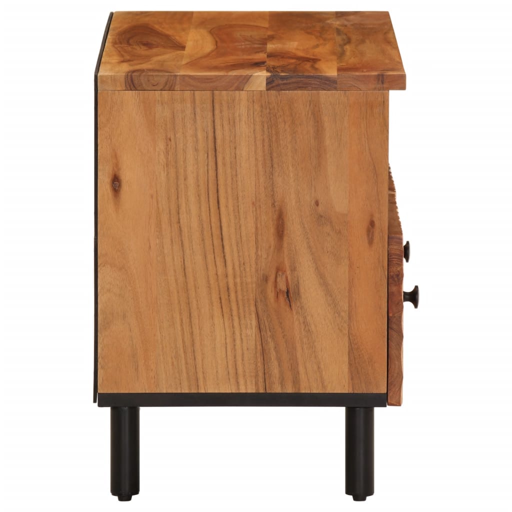 TV cabinet, 70x33x46cm, solid acacia wood