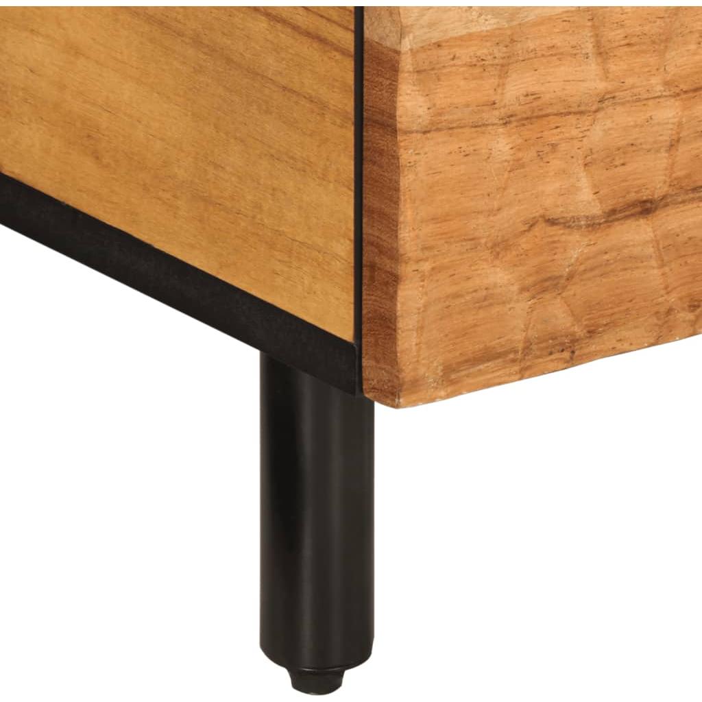 Kavos staliukas, 80x54x40cm, akacijos medienos masyvas