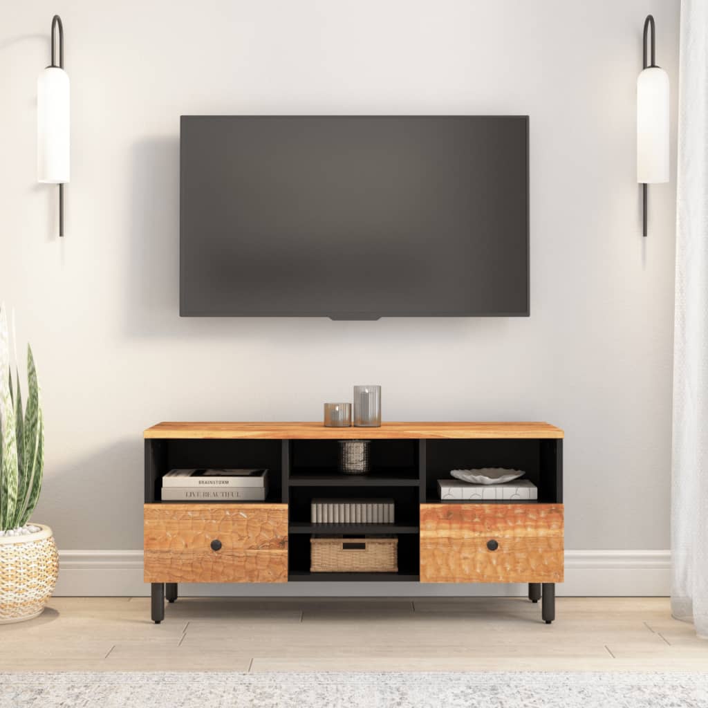 Televizora skapītis, 100x33x46cm, masīvs akācijas koks